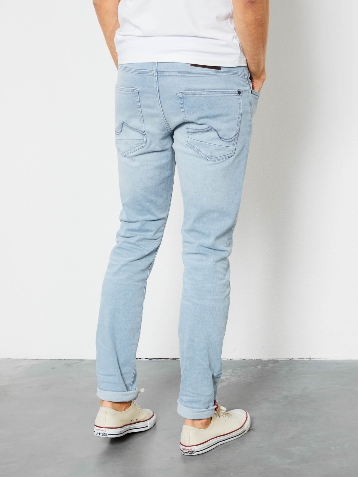 Petrol Industries Seaham Menswear Slim J Style - Bleached Jeans