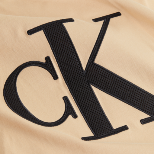 Calvin Klein Relaxed Monogram T-shirt Warm Sand