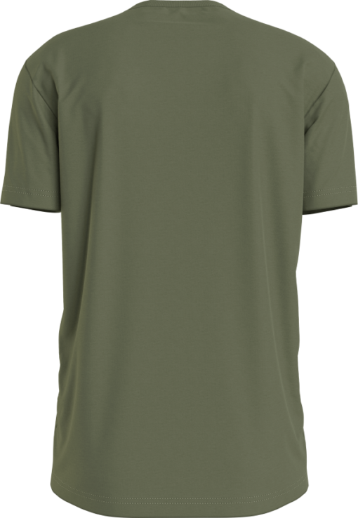 Calvin Klein CK Embro Badge Tee Dusty Olive