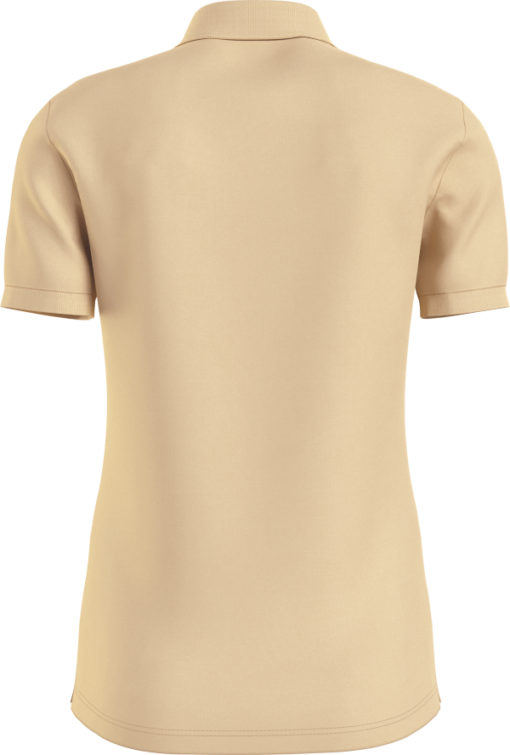 Calvin Klein CK Embro Badge Slim Polo Warm Sand