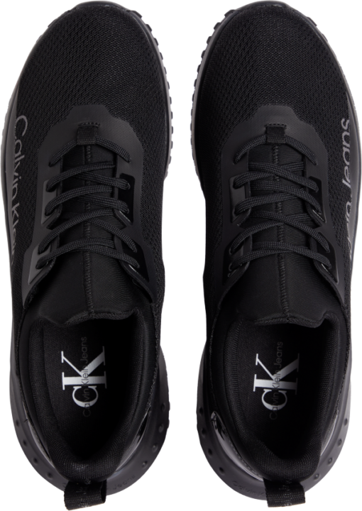 Calvin Klein Jeans Sneakers Eva Run Slipon Lace Mix In Lum Black