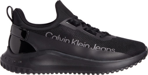 Calvin Klein Jeans Sneakers Eva Run Slipon Lace Mix In Lum Black