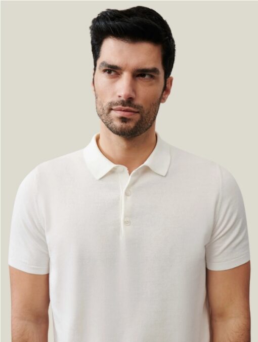 Cavallaro Napoli SORRENTINO POLO OFF WHITE