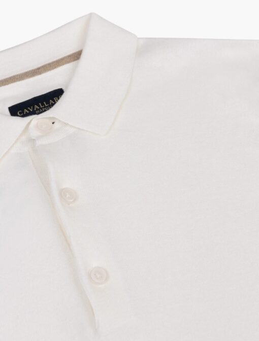 Cavallaro Napoli SORRENTINO POLO OFF WHITE