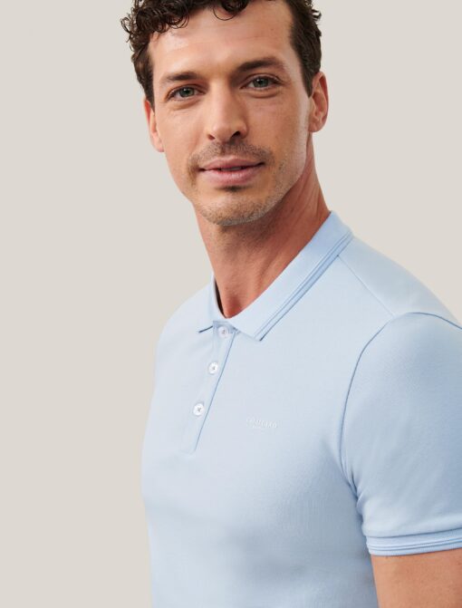 Cavallaro Napoli MANDRIO POLO LICHT BLAUW