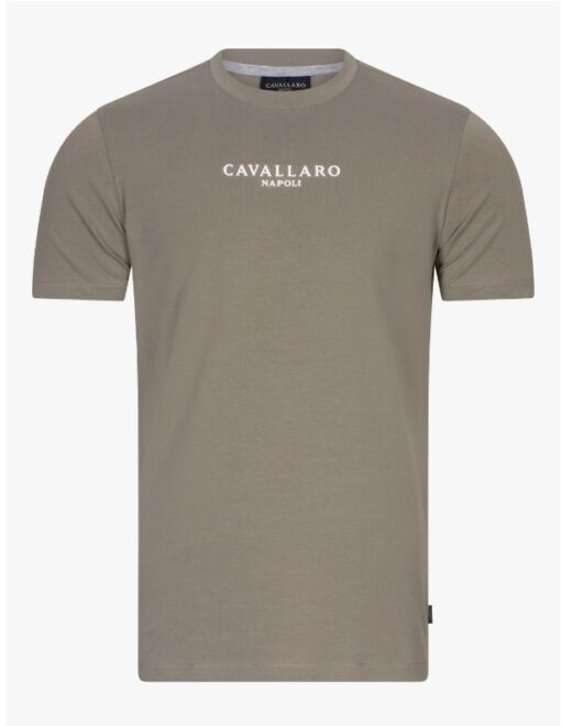 Cavallaro Napoli BARI T-SHIRT LICHTGROEN