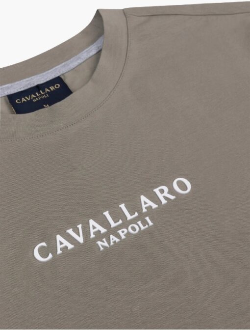 Cavallaro Napoli BARI T-SHIRT LICHTGROEN