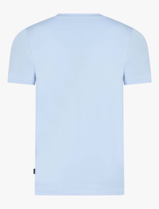 Cavallaro Napoli MANDRIO T-SHIRT LICHT BLAUW