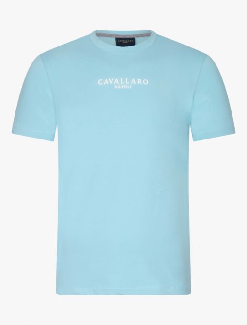 Cavallaro Napoli MANDRIO T-SHIRT AQUA