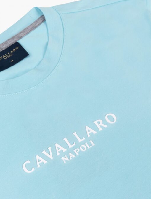 Cavallaro Napoli MANDRIO T-SHIRT AQUA