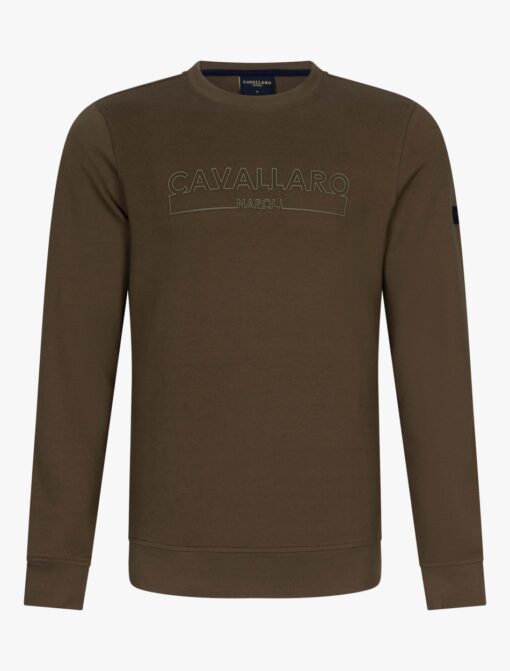 Cavallaro Napoli BECIANO SWEATER GROEN