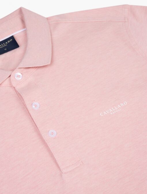 Cavallaro Napoli BAVEGIO POLO OLD PINK MELANGE