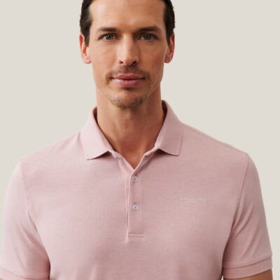 Cavallaro Napoli BAVEGIO POLO OLD PINK MELANGE