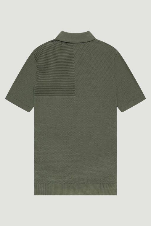 Kultivate Polo Mixed dusty olive