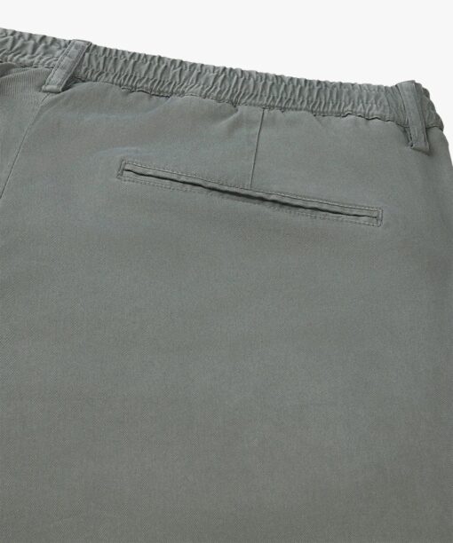 Profuomo Groen slim fit sportcord chino