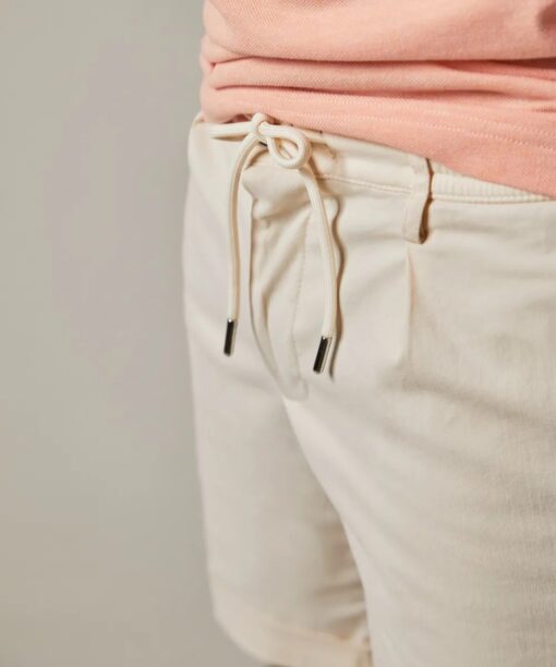 Profuomo Beige sportcord shorts