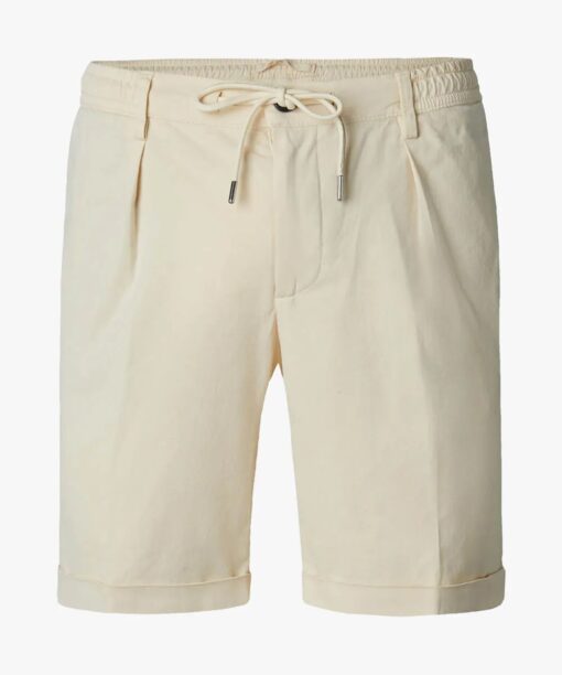 Profuomo Beige sportcord shorts