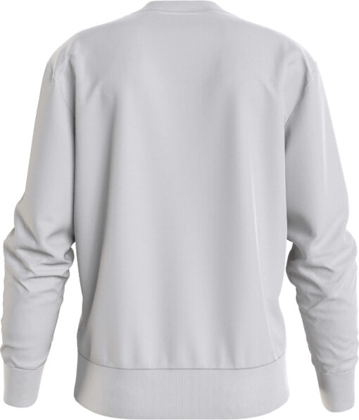 Calvin Klein Sweatshirt met embleem van badstofkatoen lunar rock