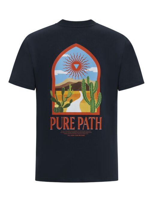 Pure Path Desert Journey T-shirt Navy