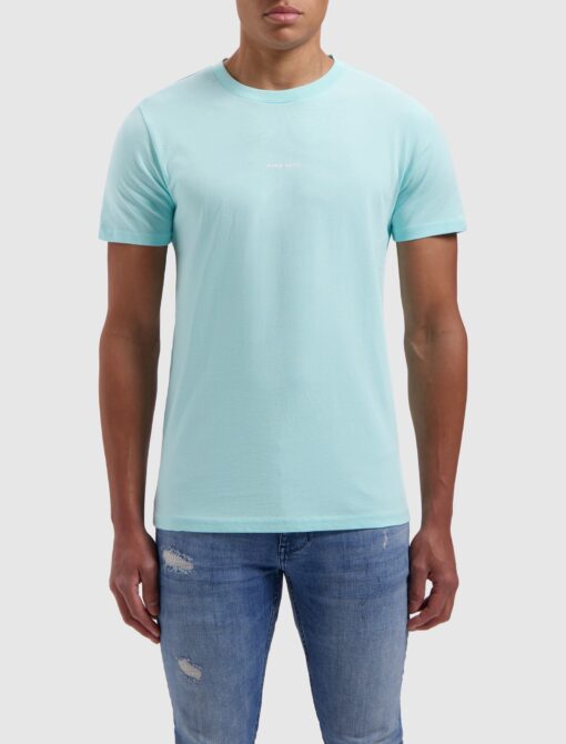 Pure Path Essential Logo T-shirt aqua