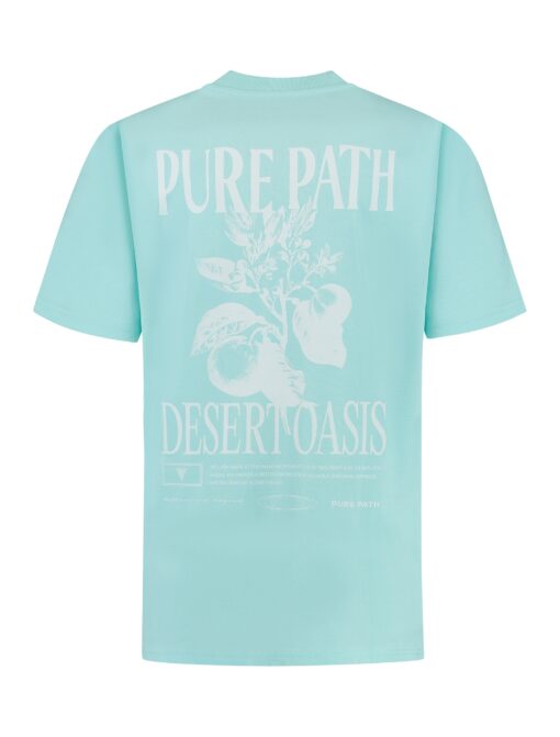 Pure Path Desert Oasis T-shirt Aqua