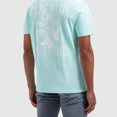 Pure Path Desert Oasis T-shirt Aqua