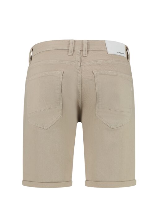 Pure Path The Steve Skinny Fit Shorts Sand