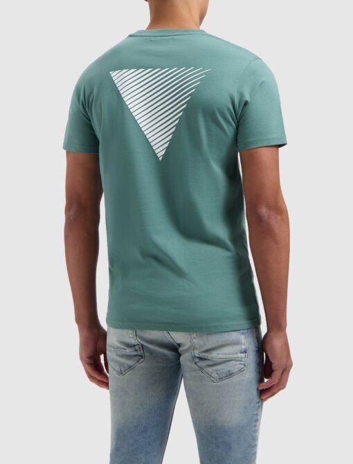 Pure Path Essential Logo T-shirt faded green