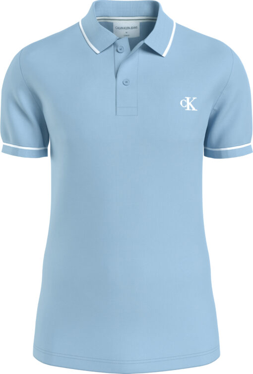 Calvin Klein Slim polo Dusk Blue