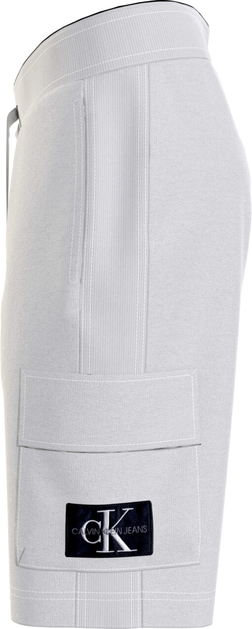 Calvin Klein Badstof cargo joggingbroek Lunar Rock