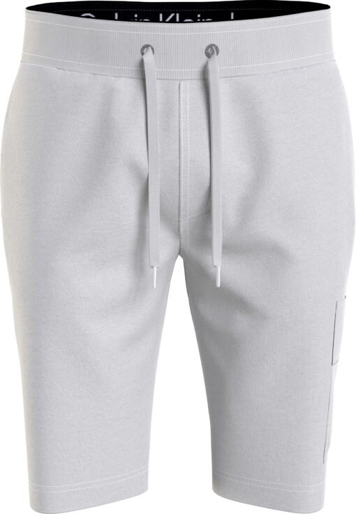 Calvin Klein Badstof cargo joggingbroek Lunar Rock