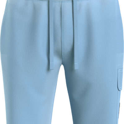 Calvin Klein Washed Badge Shorts Dusk Blue