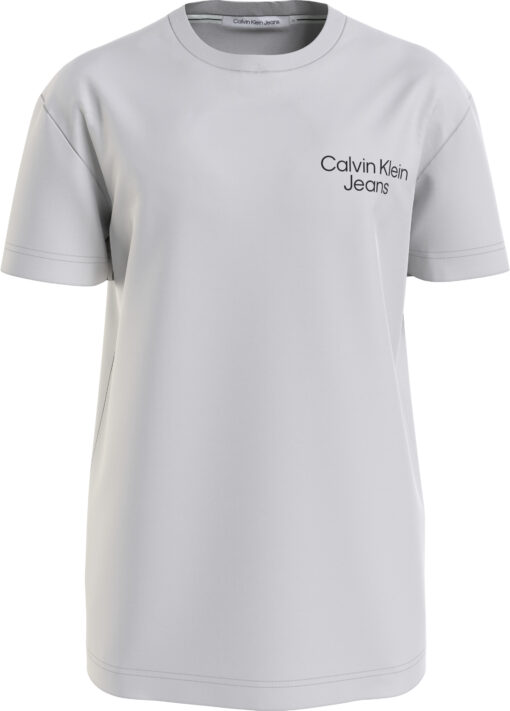 Calvin Klein T-shirt met grafische print achter Lunar Rock