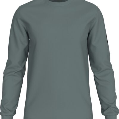 Calvin Klein Badge Waffle LS Tee Endless Grey