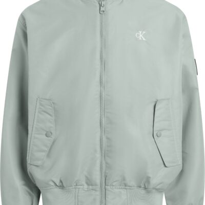 Calvin Klein Bomber Jacket Slate Gray