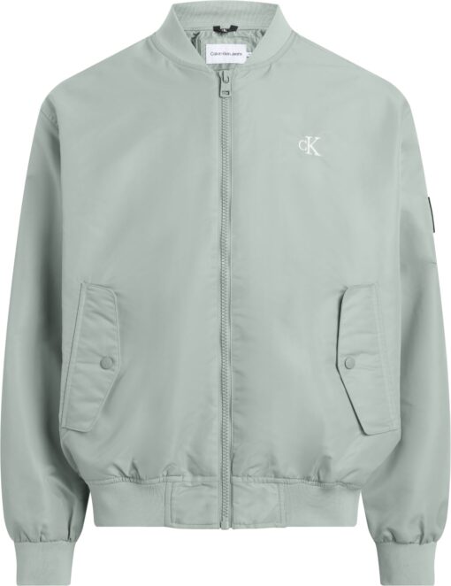 Calvin Klein Bomber Jacket Slate Gray