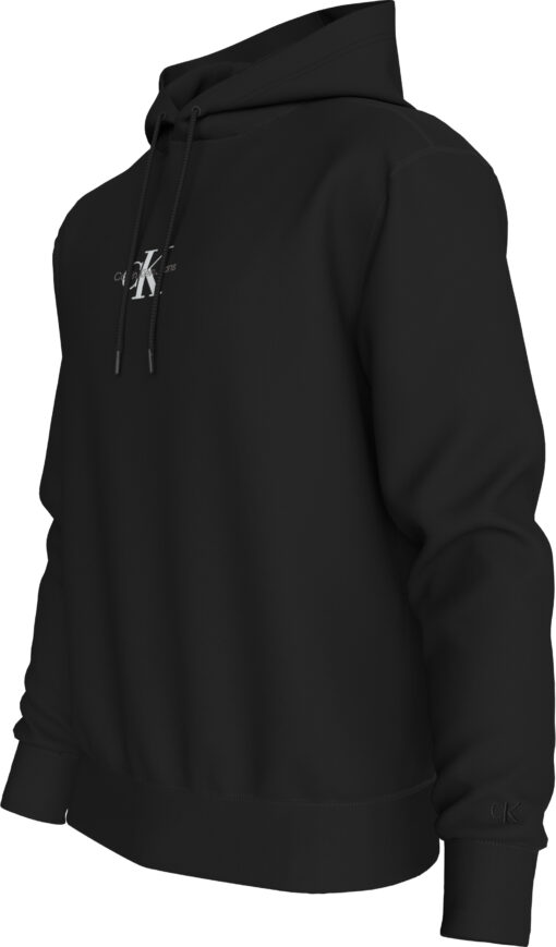 Calvin Klein Monologo Hoodie CK Black