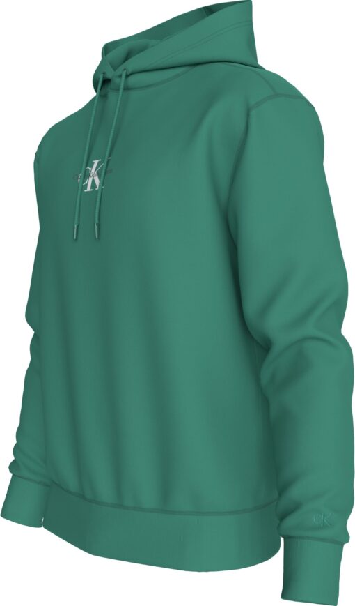 Calvin Klein Monologo Hoodie Bahama Green