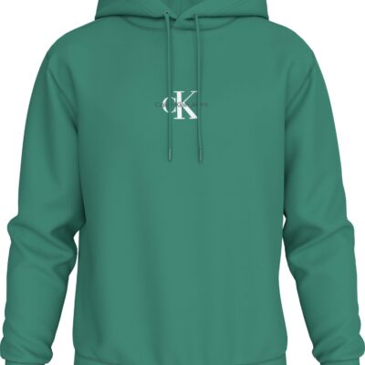 Calvin Klein Monologo Hoodie Bahama Green