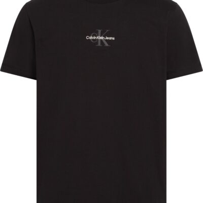 Calvin Klein Monologo Tee CK Black