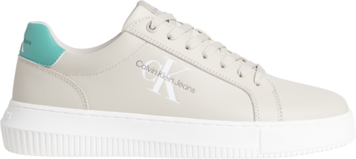 Calvin Klein Chunky Cupsole Mono Eggshell/Bahama Green