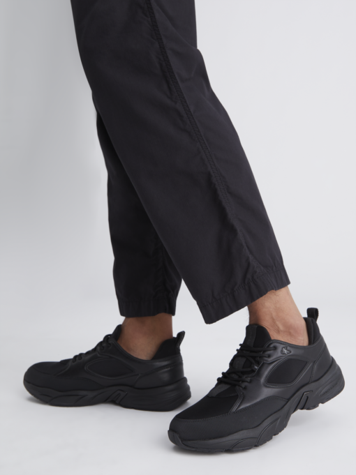 Calvin Klein Retro Tennis Low Laceup Triple Black