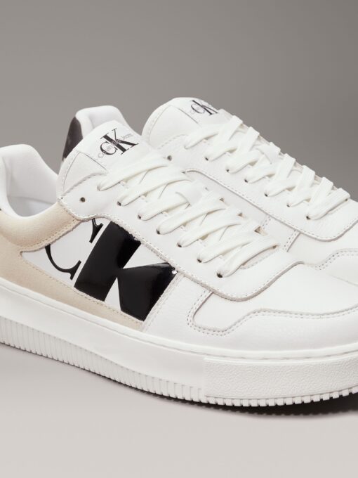 Calvin Klein Chunky Cupsole Bright white/Black