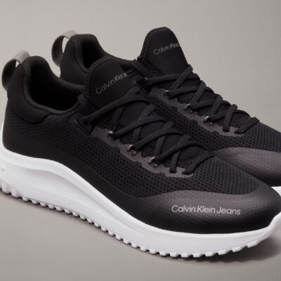 Calvin Klein Eva Runner Sock Low Black/White/Charcoal Grey