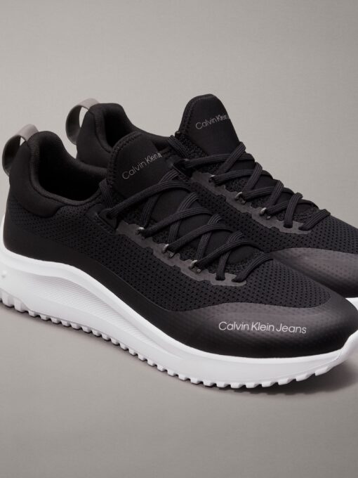 Calvin Klein Eva Runner Sock Low Black/White/Charcoal Grey